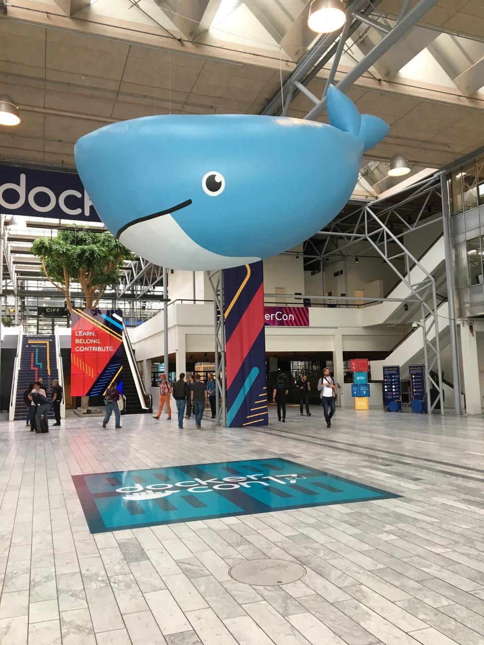 DockerCon Main Entrance